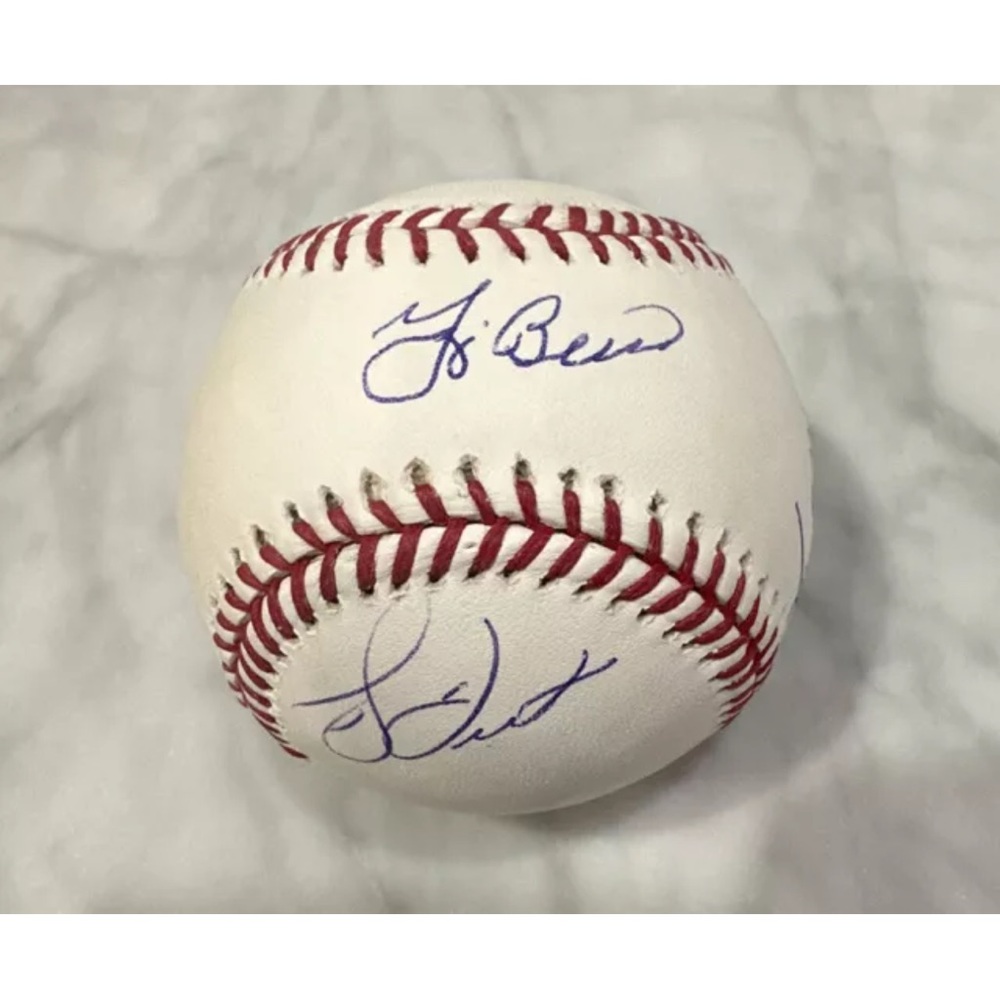 Rawlings Official Major League Signed By 5 Yankee Legends- Yogi Berra, Etc.